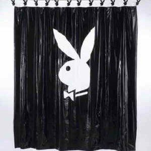 playboy-bath-playboy-shower-curtain-black-nwt-poshmark